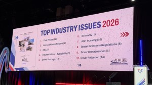 Pump price is trucking’s #1 concern: ATRI survey