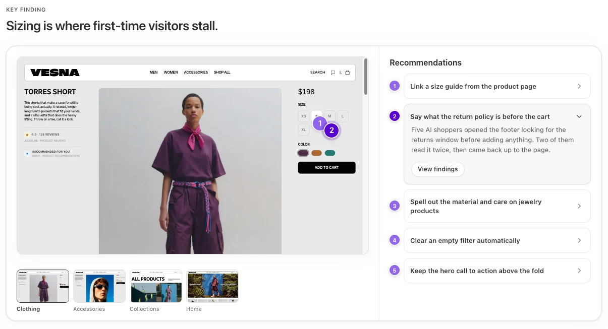 SimGym adds shopping goals with more actionable insights and visual guidance